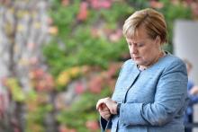La chancelière allemande Angela Merkel à Berlin, le 29 octobre 2018