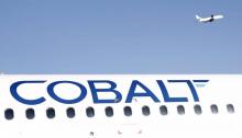 Un A320 de la compagnie aérienne chypriote à bas coûts, Colbat Air, le 17 août 2018 dans le ciel de Larnaca (sud)