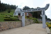 Photo du mémorial de Bisesero où 50.000 tutsis ont été tués lors du génocide rwandais