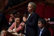 La députée des Deux-Sèvres Delphine Batho (Génération Ecologie) à l'Assemblée nationale à Paris, le 2 octobre 2018