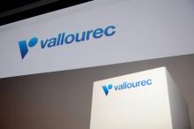 Logo Vallourec le 12 mai 2017 à Paris