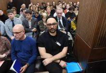 Kirill Serebrennikov arrive au tribunal à Moscou le 17 octobre 2018
