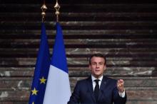 Le discours d'Emmanuel Macron "fixera le cap de la transition énergétique et définira la méthode de construction d'un pacte de la conversion écologique en France", a affirmé l'Elysée lundi soir