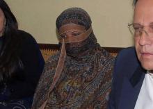 Asia Bibi dans la prison de Sheikhupura au Pakistan, le 20 novembre 2010