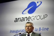 Alain Charmeau, PDG d'ArianeGroup le 12 juillet 2018 au Haillan, en Gironde