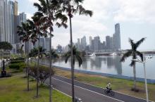 Vue de Panama City, en avril 2016
