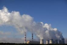La centrale thermique de Belchatow, le 28 septembre 2011 en Pologne