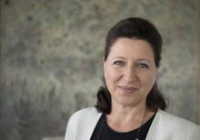 Agnès Buzyn, ministre des Solidarités, dans son bureau le 17 septembre 2018
