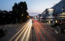 La ville de Stuttgart, ici le 6 septembre 2018, a prévu de bannir les vieux véhicules diesel en 2019