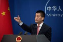 Le porte-parole du ministère chinois des Affaires étrangères Lu Kang le 13 juillet 2016 à Pékin