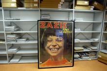 Une affiche de "Zazie dans le métro" à la Cinémathèque de Toulouse