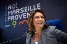 Martine Vassal à Marseille le 20 septembre 2018