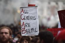 Manifestation contre les violences sexistes et sexuelles à Rome, le 24 novembre 2018