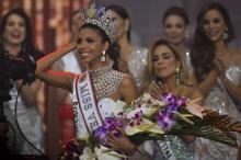 La nouvelle Miss Venezuela Isabella Rodriguez, lors de son sacre le 13 décembre à Caracas
