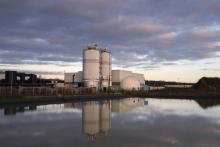 L'usine Ecocea, gérée par Dalkia Waste Energy, une filiale d'EDF, à Chagny en Saône-et-Loire, le 11 décembre 2018
