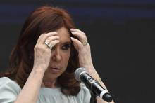 L'ex-présidente argentine Cristina Kirchner (2007-2015) à Buenos Aires, le 19 novembre 2018