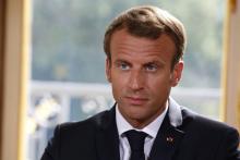 Emmanuel Macron le 5 septembre 2018 à l'Elysée