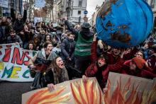 La marche pour le climat à Lyon, le 8 décembre 2018