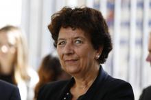 La ministre de l'Enseignement supérieur Frédérique Vidal à Rouen, le 24 septembre 2018
