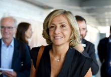 La présidente de la région Ile-de-France Valérie Pécresse, le 12 septembre 2018 à Malakoff près de Paris