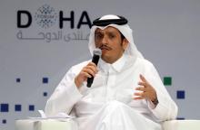 Le ministre qatari des Affaires étrangères cheikh Mohammed ben Abderrahmane Al-Thani le 15 décembre 2018 à Doha