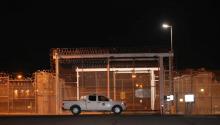 Un véhicule de sécurité devant une prison dans l'Utah, à l'ouest des Etats-Unis, photographié le 19 septembre 2018