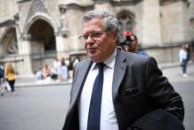 L'avocat de la Société Générale Jean Veil, le 18 juin 2018 à Paris