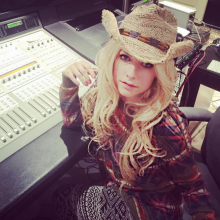La chanteuse Avril Lavigne.