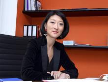 Fleur Pellerin, fondatrice et présidente du fonds d'investissement, Korelya Capital, à son bureau à 