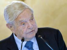 Le milliardaire américano-hongrois Georges Soros, le 19 novembre 2018 à Vienne en Autriche