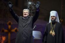 Le Patriarche Filaret de l'Eglise ukrainienne orthodoxe, le 22 octobre 2018, à Kiev