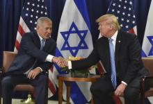 Le président américain Donald Trump et le Premier ministre israélien Benjamin Netanyahu le 26 septembre 2018 en marge de l'Assemblée générale de l'ONU