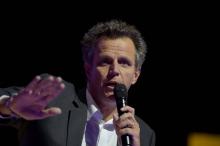 Publicis Group CEO Arthur Sadoun addresses the Bpifrance Inno Generation event in Paris on October 11, 2018.