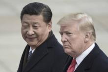 Xi Jinping et Donald Trump le 9 novembre 2017 à Pékin