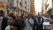 Des manifestants antigouvernementaux dans la capitale soudanaise Khartoum, le 17 janvier 2019
