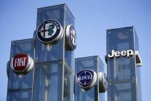 Plusieurs marques du groupe automobile Fiat Chrysler Automobiles (FCA)