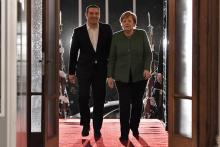 La chancelière allemande Angela Merkel, le 9 janvier 2019 à Berlin