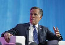 Mitt Romney, ancien candidat républicain à l'élection présidentielle de 2012, ici le 19 janvier 2018 à Salt Lake City, dans l'Utah