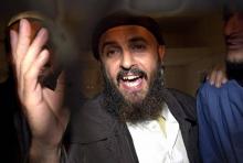 Jamal al-Badaoui, le 26 février 2005 à Sanaa, soupçonné d'être le cerveau de l'attentat contre l'USS Cole