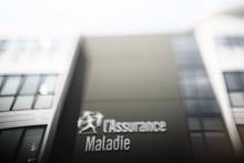 Photo du logo l'Assurance Maladie prise le 20 juin 2007 au siège de la CPAM de Lyon