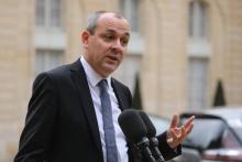 Le secrétaire général de la CFDT Laurent Berger à l'Elysée, le 10 décembre 2018