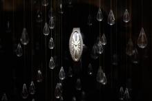 Une montre Cartier présentée au 29e salon horloger de Genève qui s'est ouvert le lundi 14 janvier 2019