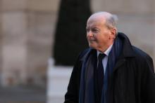 Le Défenseur des droits Jacques Toubon, le 30 janvier 2018 à Paris