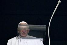 Le pape François, le 13 janvier 2019 place Saint-Pierre, au Vatican