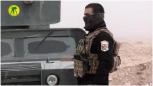 Un milicien de Liwa al-Tafuf.