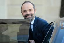 Le Premier ministre Edouard Philippe, le 13 février 2019 à l'Elysée, à Paris