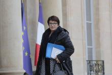 La présidente de la FNSEA, Christiane Lambert, le 11 février 2019 à l'Elysée, à Paris