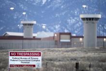 La prison fédérale de ultra-haute sécurité à Florence, le 2 février 1995 dans le Colorado