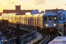 Image d'illustration du métro new-yorkais, l'un des plus chargé du monde