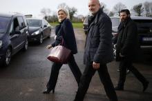 Marine Le Pen à Saint-Ebremond-de-Bonfosse le 9 février 2019
